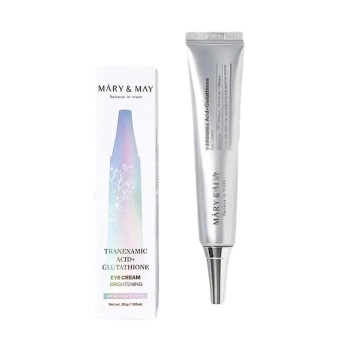 MARY & MAY Tranexamic Acid + Glutathion Eye Cream - 30ml She Shop MARY & MAY Tranexamic Acid + Glutathion Eye Cream - 30ml She Shop