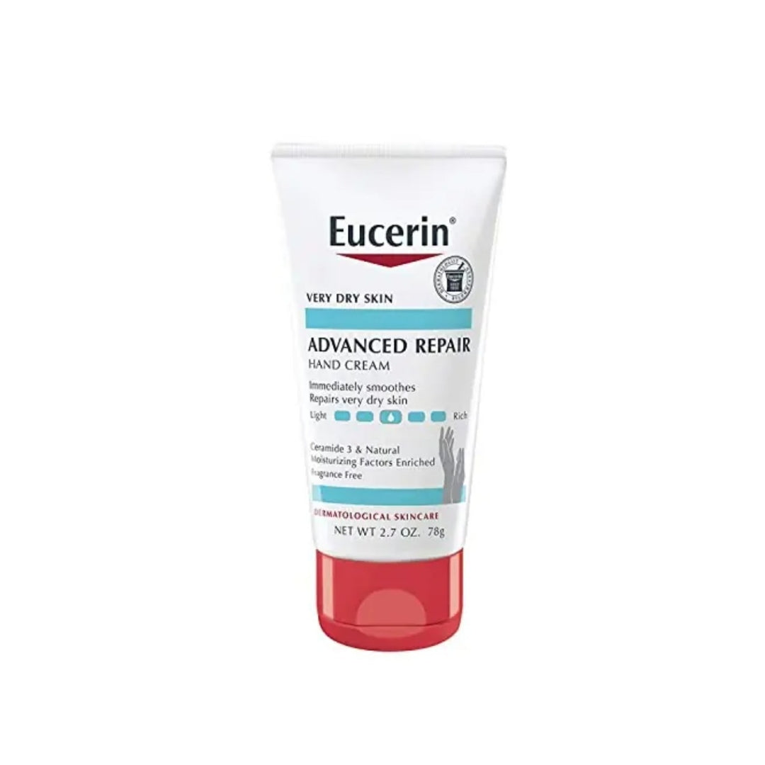 Eucerin Advanced Repair Hand  Cream 2.7 oz 78g