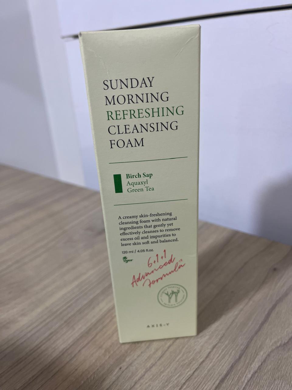 AXIS-Y Sunday Morning Refreshing Cleansing Foam 120ml-Ax01