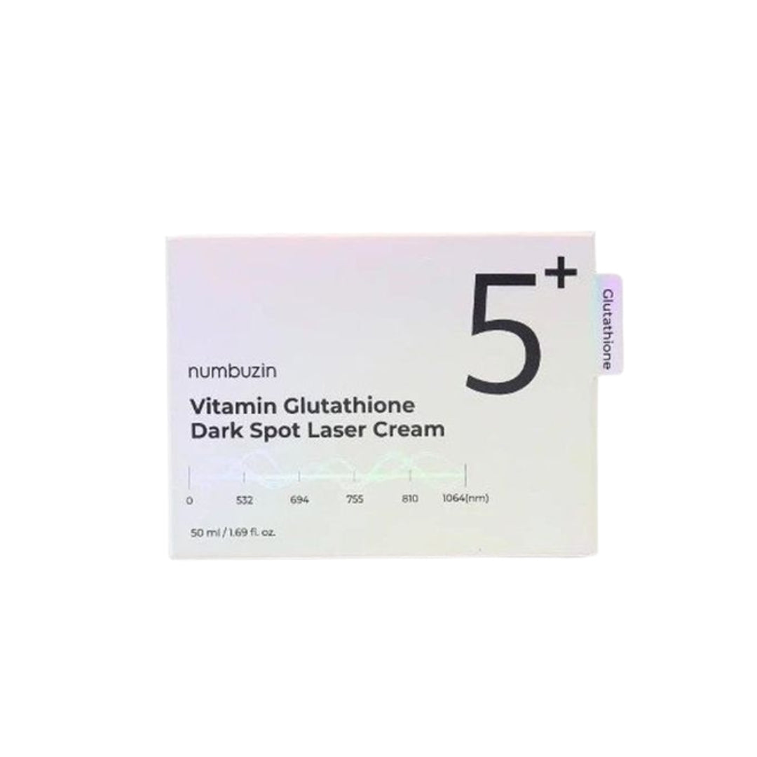 Numbuin No.5+ Vitamin Glutathione Dark Spot Laser Cream 50Ml