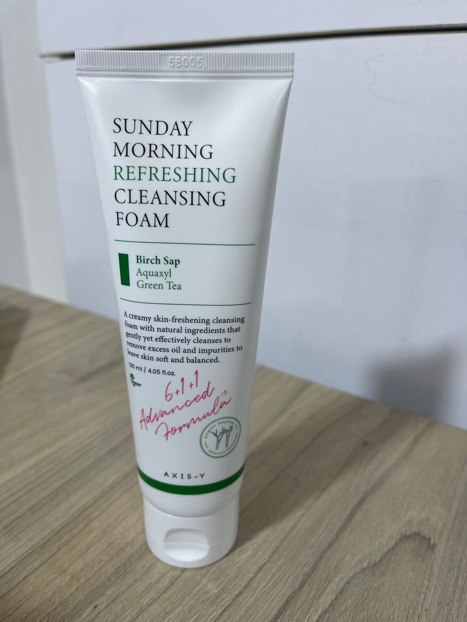 AXIS-Y Sunday Morning Refreshing Cleansing Foam 120ml-Ax01