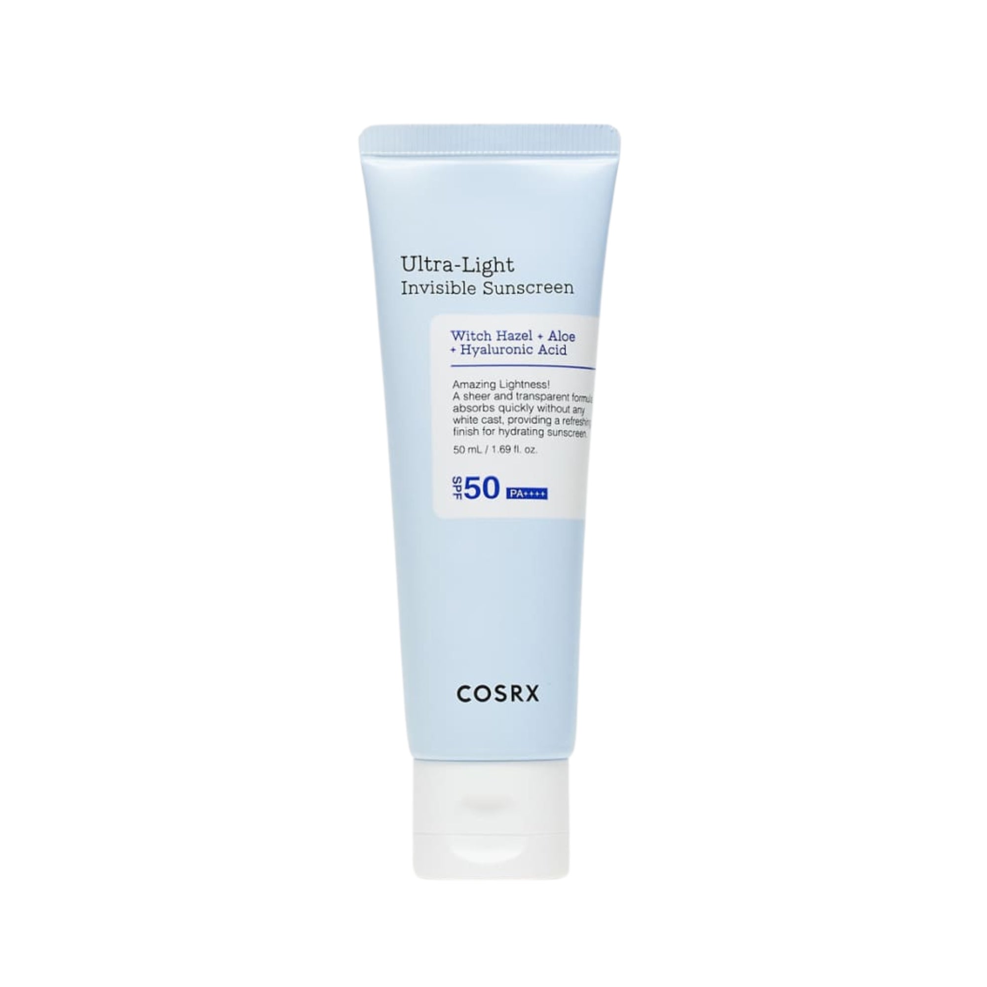 COSRX Ultra-Light Invisible Sunscreen SPF50 50ml‏
