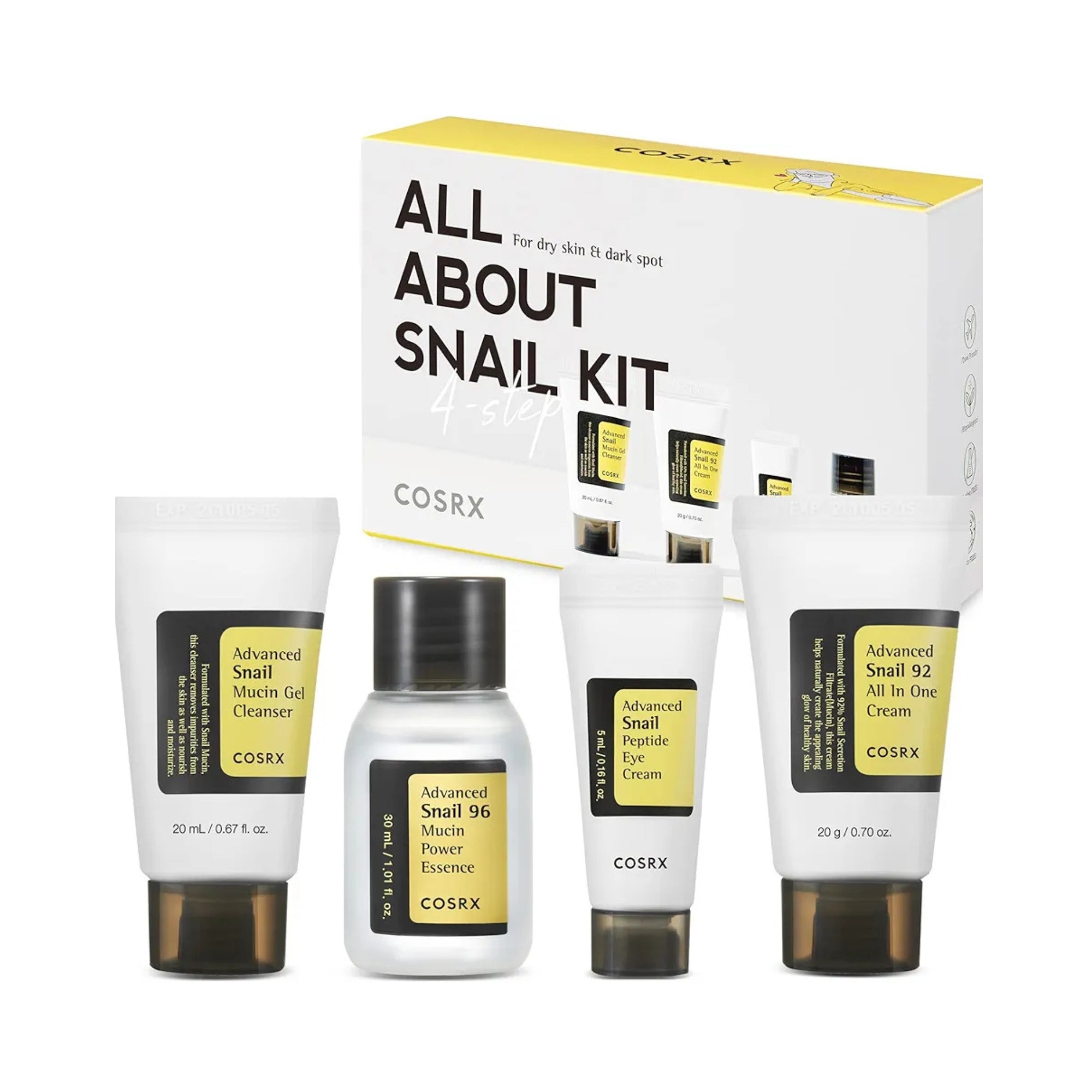 Cosrx all about snail kit