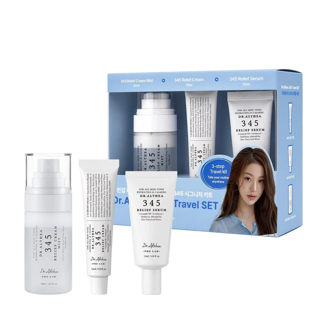 Dr. Althea 345 Travel Set – 3Pieces