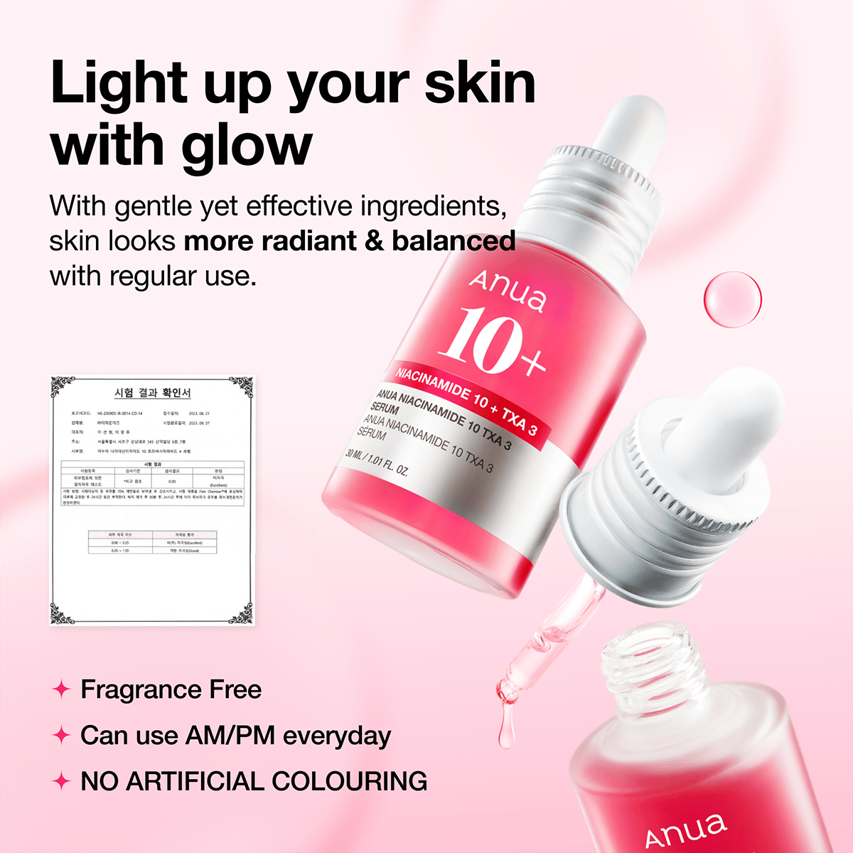 Anua Niacinamide 10% + TXA 4% Serum - 30 ml