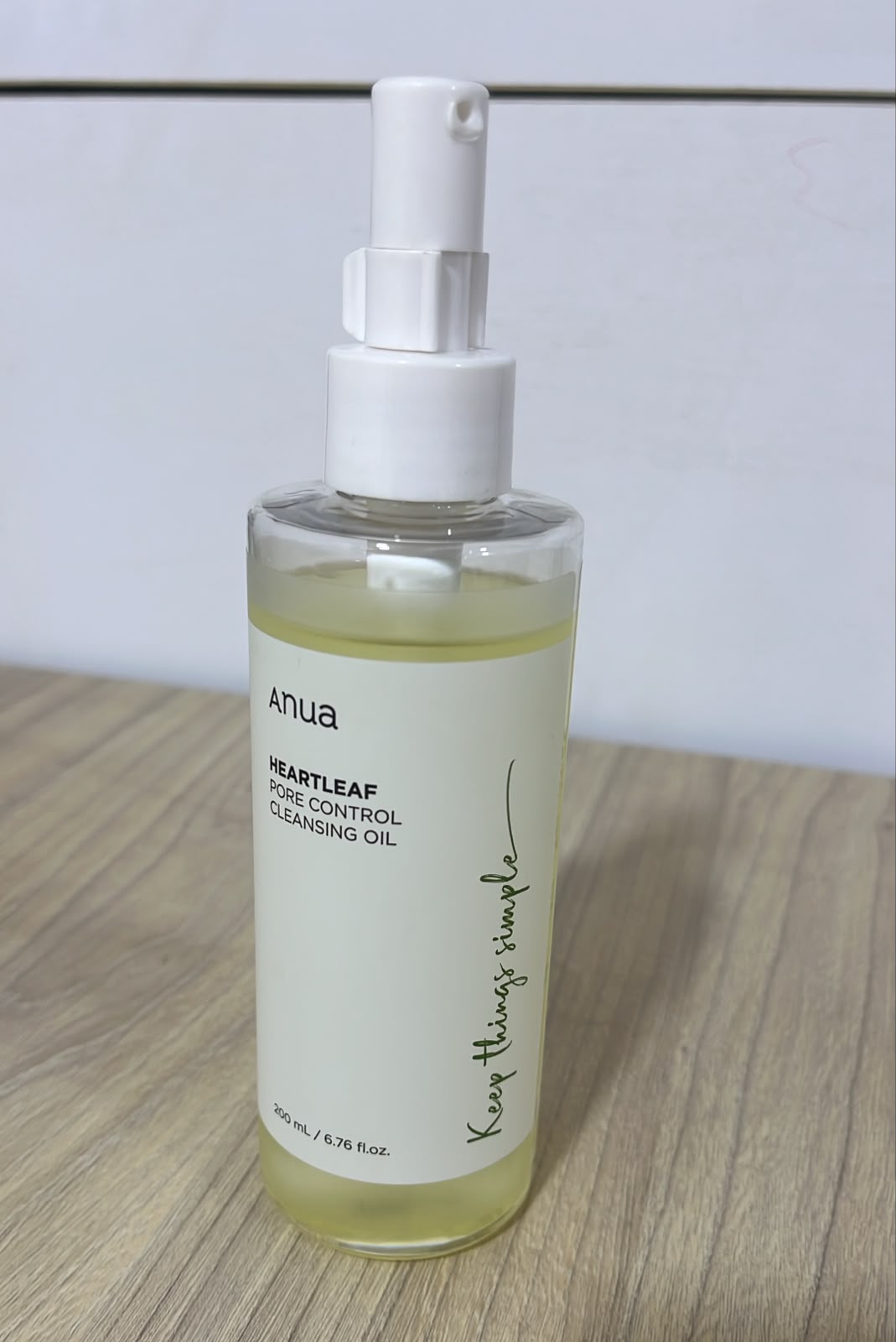 Anua Heartleaf Pore Control Cleansing Oil - 200ml-AC01