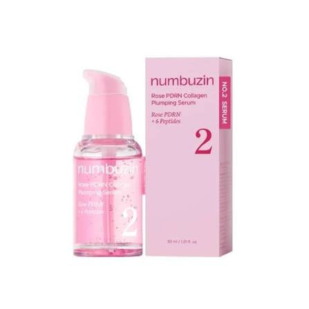 Numbuzin No.2 Rose PDRN Collagen Plumping Serum 30 ml