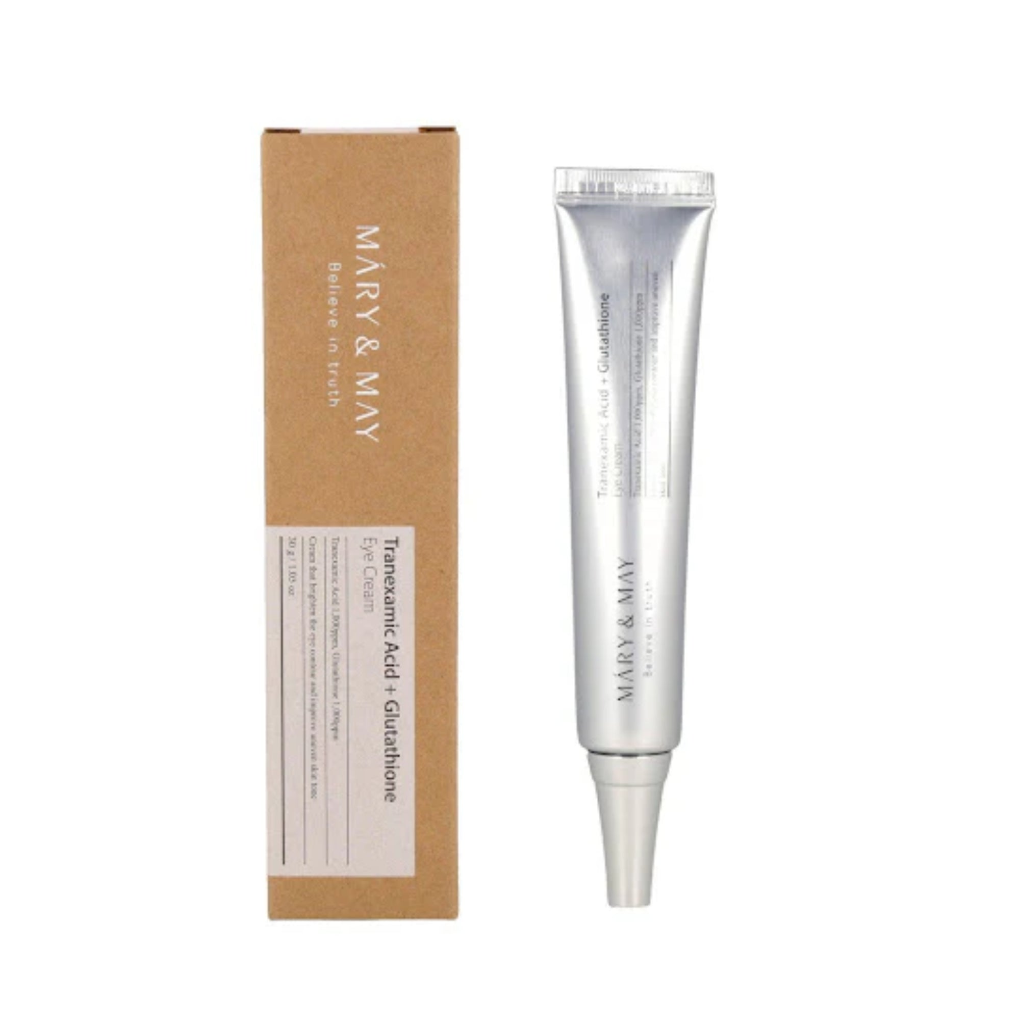 MARY & MAY Tranexamic Acid + Glutathion Eye Cream - 30ml