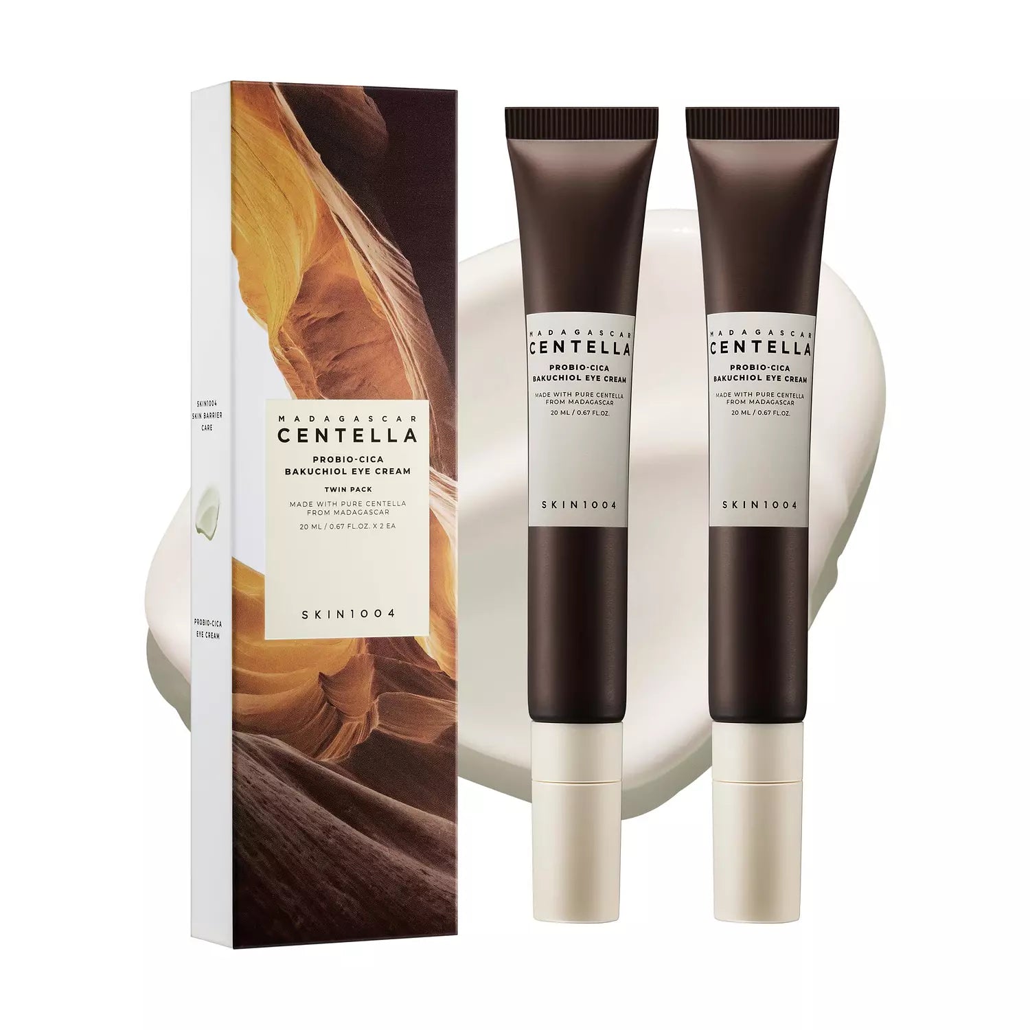 SKIN1004 - Madagascar Centella Probio-Cica Bakuchiol Eye Cream (Twin Pack) 20 ml