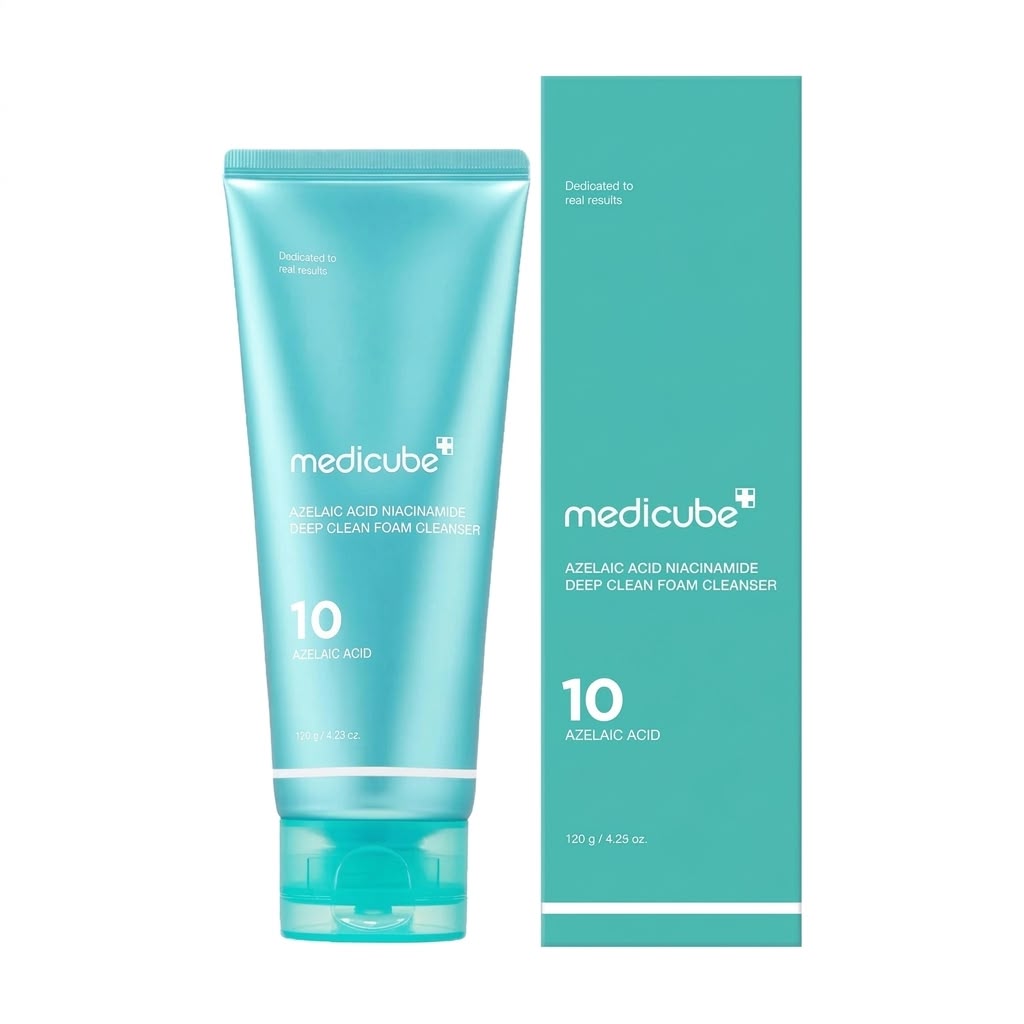 Medicube Azelic Acid Niacinamide Foam Cleanser - 120gm