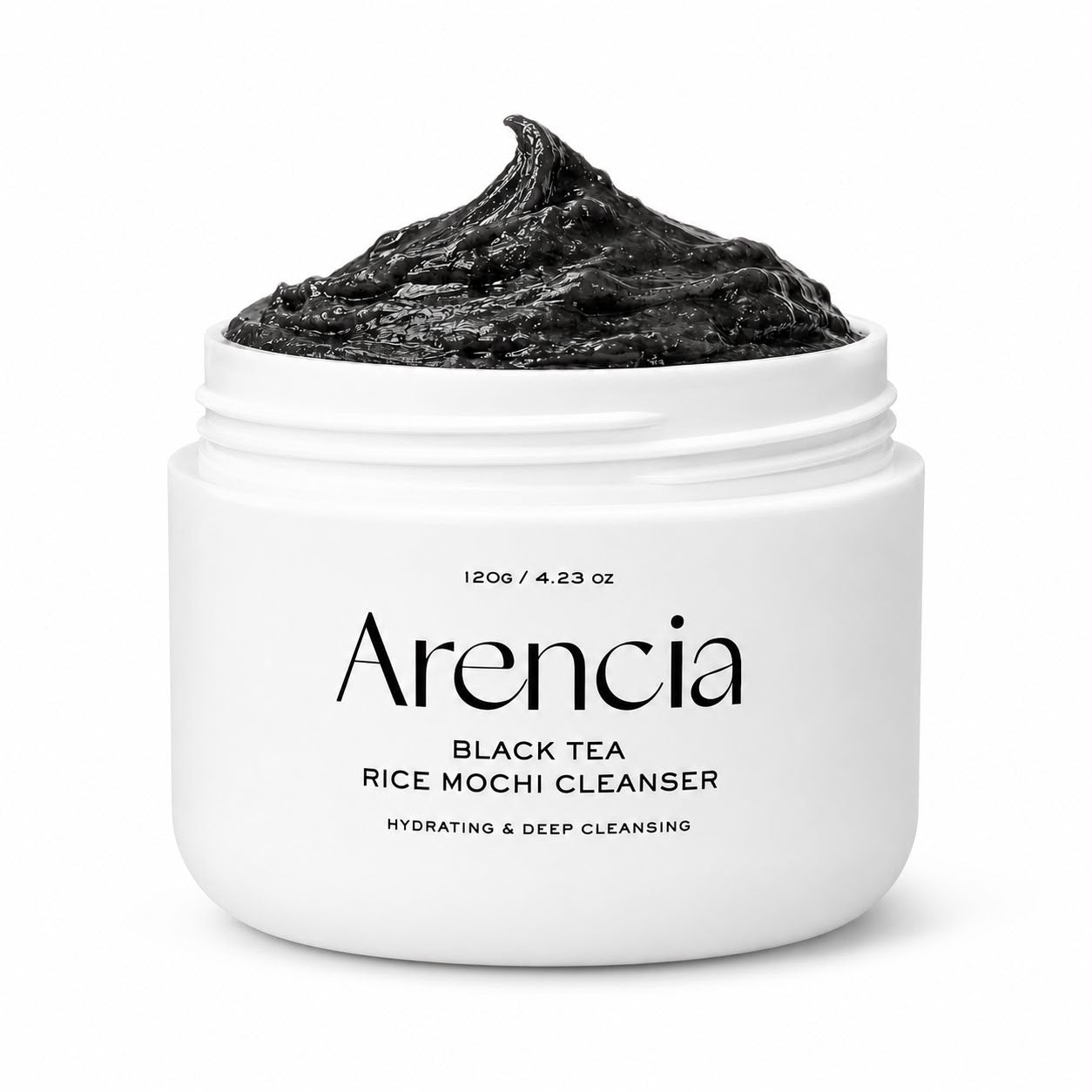 Arencia Black Tea & Yuzu Rice Mochi Cleanser 120g