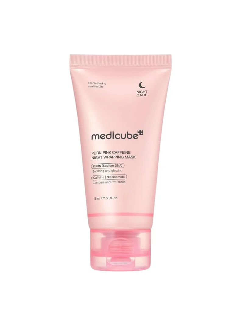 Medicube PDRN Pink Caffeine Night Wrapping Mask - 75 ml