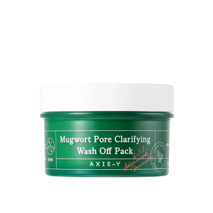 Axis-Y Mugwort Pore Clarifying Wash Off Pack - 100 ml