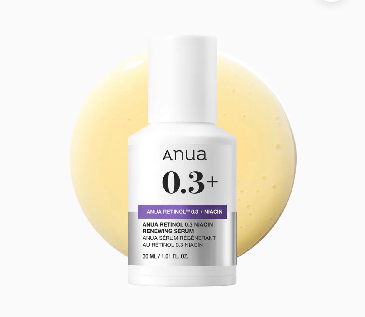Anua Nano Retinol™ 0.3% + Niacin Renewing Serum   - 30 ml